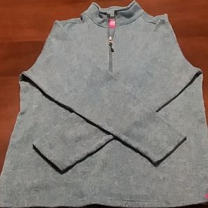 Mens Blue Coleman Quarter Zip